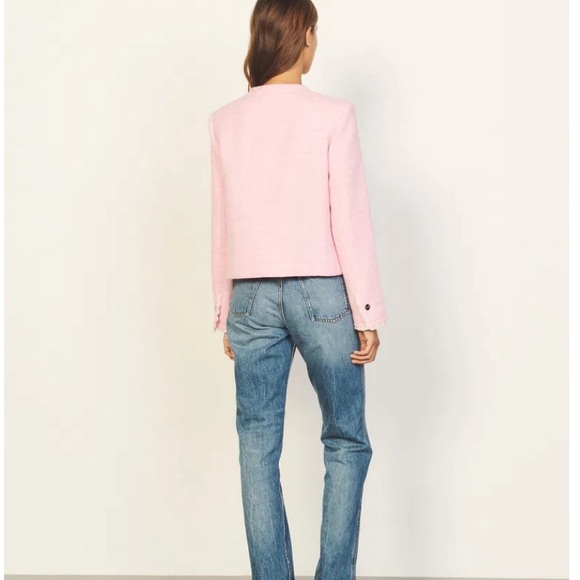 Sandro Diana Tweed blazer - Picture 3 of 5